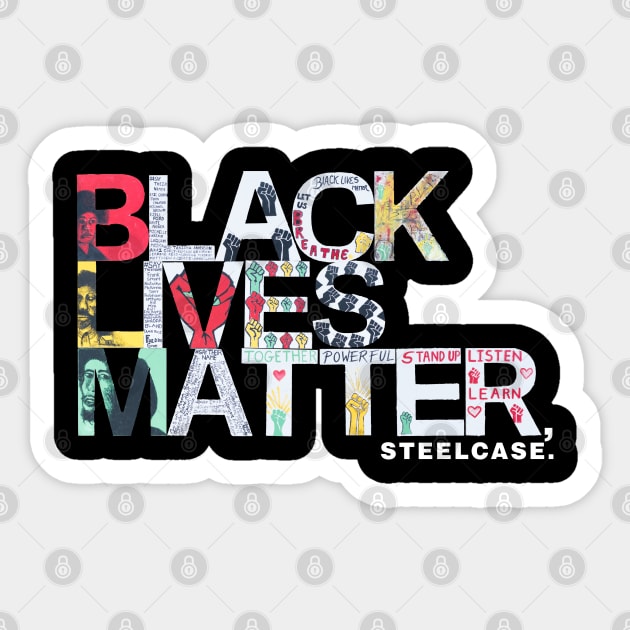 BLM2 Sticker by Kalamagonia